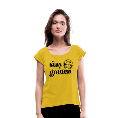 Stay Golden T-Shirt - mustard yellow