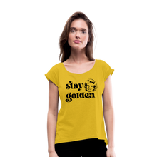 Load image into Gallery viewer, Stay Golden T-Shirt - mustard yellow
