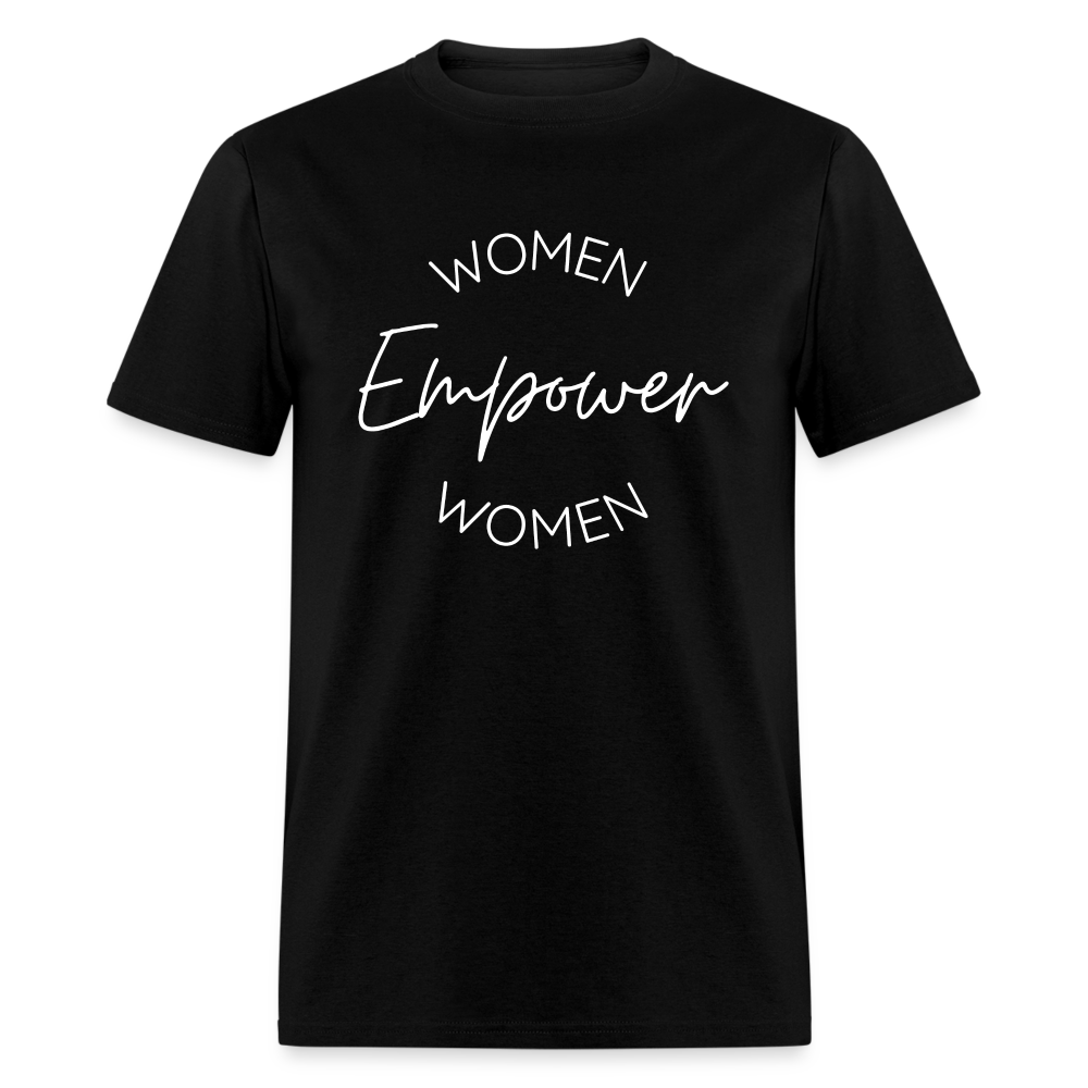 "Women Empower Women" Classic T-Shirt - black