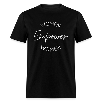 "Women Empower Women" Classic T-Shirt - black