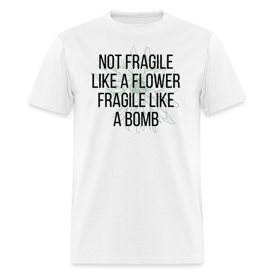 "Fragile" Classic T-Shirt - white