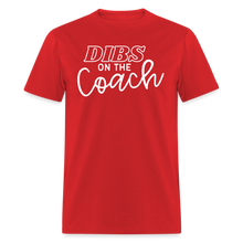 Load image into Gallery viewer, &quot;Dibs on the Couch&quot; Classic T-Shirt - red
