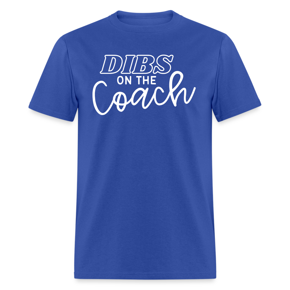 "Dibs on the Couch" Classic T-Shirt - royal blue