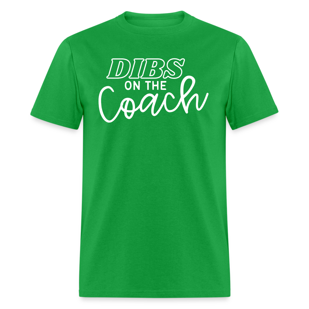 "Dibs on the Couch" Classic T-Shirt - bright green