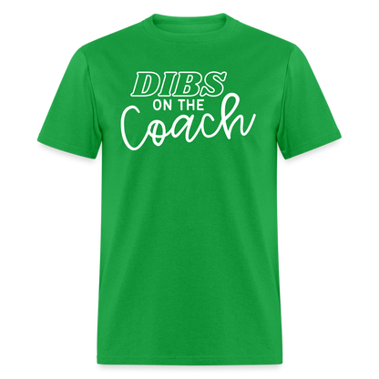 "Dibs on the Couch" Classic T-Shirt - bright green