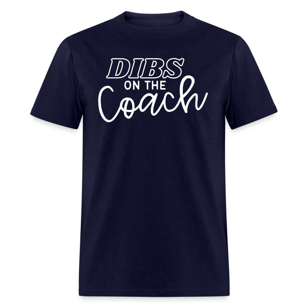 "Dibs on the Couch" Classic T-Shirt - navy