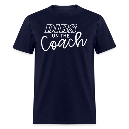 "Dibs on the Couch" Classic T-Shirt - navy