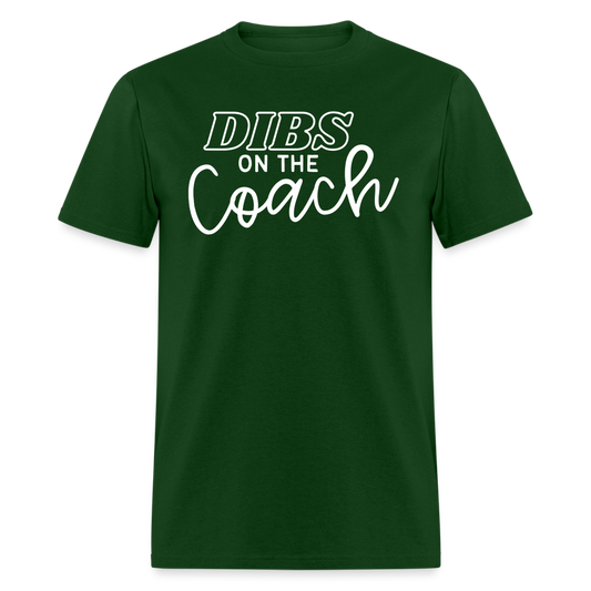 "Dibs on the Couch" Classic T-Shirt - forest green