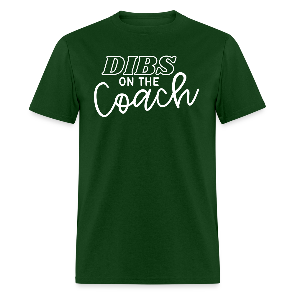 "Dibs on the Couch" Classic T-Shirt - forest green